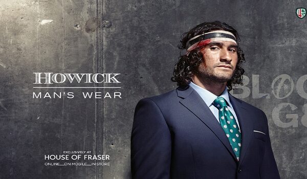 House of Fraser and Howick recruit the London Irish Rugby team to launch 
